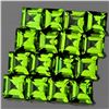 Image 1 : Natural AAA Green Peridot 16 Pcs {Flawless-VVS1}
