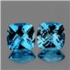 Image 1 : Natural Sky Blue Topaz Pair {Flawless-VVS1}