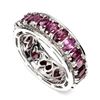 Image 1 : Natural Pink Raspberry Rhodolite Garnet Ring