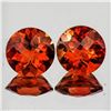 Image 1 : Natural Orange Red Andesine Pair [Flawless-VVS]