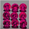 Image 1 : Natural Pigeon Blood Red Burma Ruby 9 Pcs