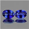 Image 1 : Natural Cornflower Blue Sapphire Pair [Flawless-VVS]