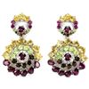 Image 1 : Natural Multi Gemstone EarRing