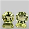 Image 1 : NATURAL YELLOW LEMON QUARTZ PAIR 13.50 MM - FL