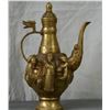 Image 1 : Chinese Brass 8 Immortals Wine Tea/ Wine Pot