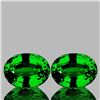 Image 1 : Natural AAA Emerald Green Tsavorite Garnet Pair - FL