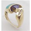 Image 1 : Lady's opal & Tanzanite ring
