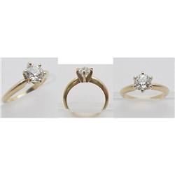 Diamond Solotaire ring .84Ct
