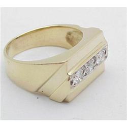 Man's diamond ring