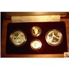 Image 1 : 1988 Olympic 4-Coin Silver & Gold Set