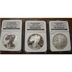 2006 20th Anniversary Silver Dollar Set
