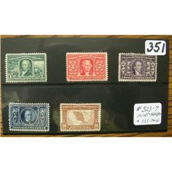 Scott # 323-7 Louisiana Purchase Set