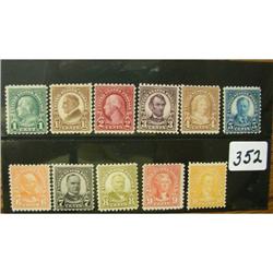 Scott # 581-91 U.S. Stamp Set - MLH