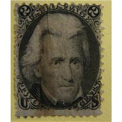 Scott # 73 "Black Jack" Stamp - Used