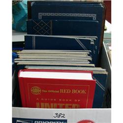 25 Used Coin Collecting Folders -Mixed