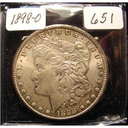 1898-O Morgan Silver Dollar AU