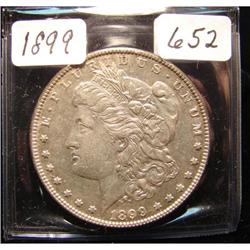 1899 Morgan Silver Dollar AU