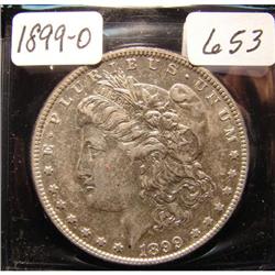 1899-O Morgan Silver Dollar AU
