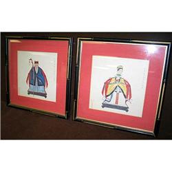 Prints - Chinese Emperor & Empress