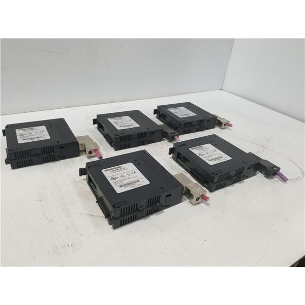 (5) GE FANUC IC693PBM200-CC I/O MODULES