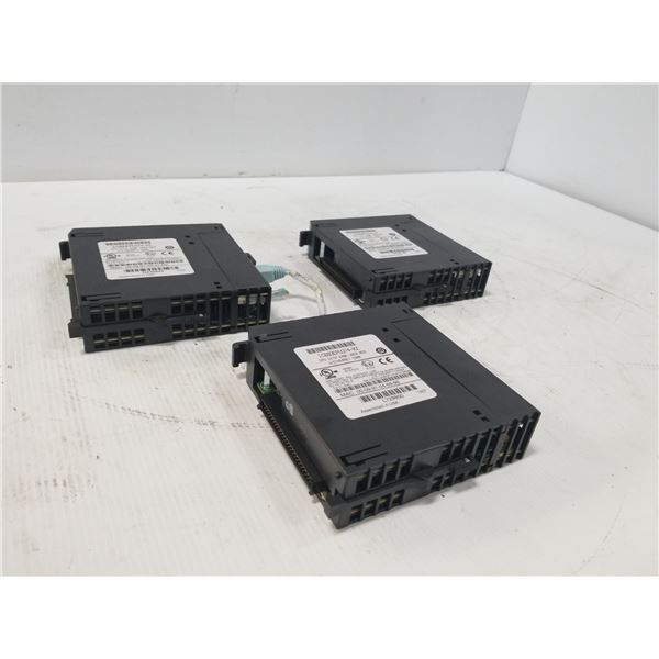 (3) GE FANUC IC693CPU374-KZ I/O MODULES