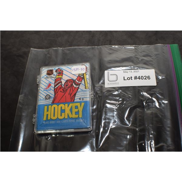 1989-90 NHL WAX PACK HOCKEY CARDS