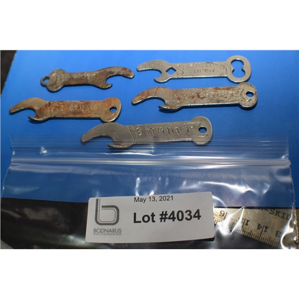 FLAT SASKATCHEWAN BEER OPENERS