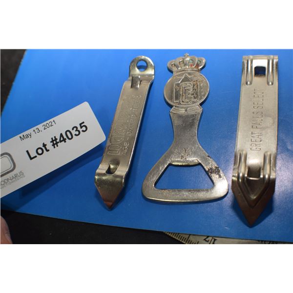 BEER OPENERS