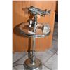 Image 1 : CHROME AIRPLANE ASHTRAY STAND , WORKING,