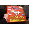 Image 1 : MUSTANG FORD PORCELAIN STEEL SIGN