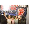 Image 2 : HEAVY CARDBOARD SASK-TEL ROLLING STONES POSTER