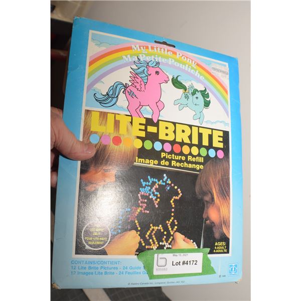 LITTLE PONY NOS REFILLS FOR LITEBRITE