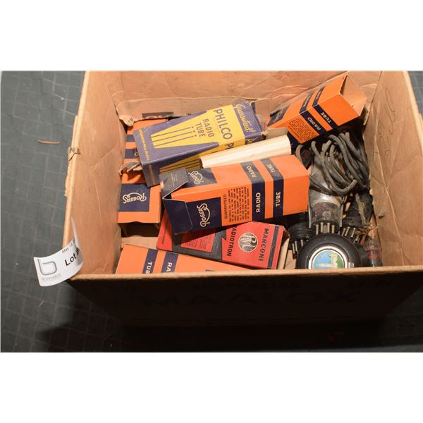 RADIO VACUUM TUBE LOT