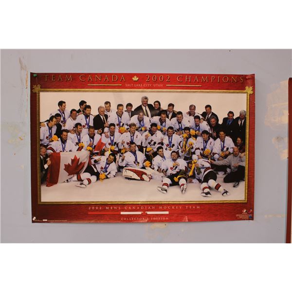 Team Canada 2002 Championship Poster