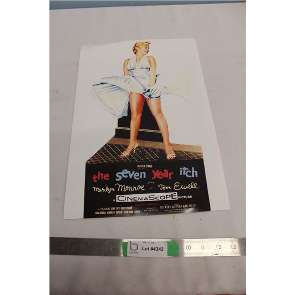 Cinema Scope Marilyn Monroe Poster