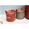 Image 3 : 3 Vintage Gas Cans