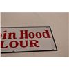 Image 2 : Robin Hood Flour Sign 20" x 9" Enamel Sign