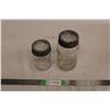 Image 1 : 2 Jewel Mason Jars Glass Lids