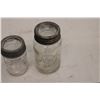 Image 2 : 2 Jewel Mason Jars Glass Lids