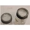 Image 4 : 2 Jewel Mason Jars Glass Lids