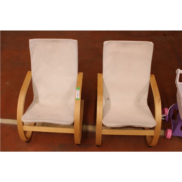 (2X THE MONEY) Kids Chairs