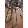 Image 2 : Vintage Wooden Step Ladder 5FT With Step