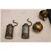 Image 3 : Leather Straps Brass Bells and Misc