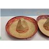 Image 3 : 2 Sombrero Hats Straw