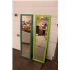 Image 1 : (2X THE MONEY) Mirrors 14" x 50.5"
