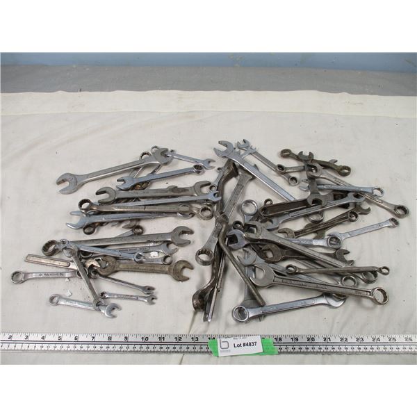 Lot Of Wrenches Misc Sizes