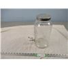 Image 3 : Glass Jar Mason Drink Dispenser