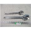 Image 2 : (2X THE MONEY) 12, 15" Crescent Wrenches