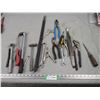 Image 1 : Lot of Misc Hand Tools, Pry Bar, Pliers, Etc