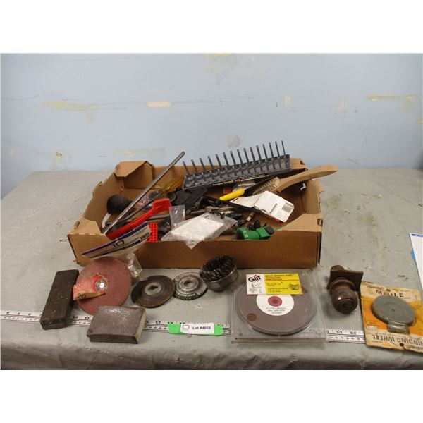 Grinding Wheels, Hand Tools and Misc